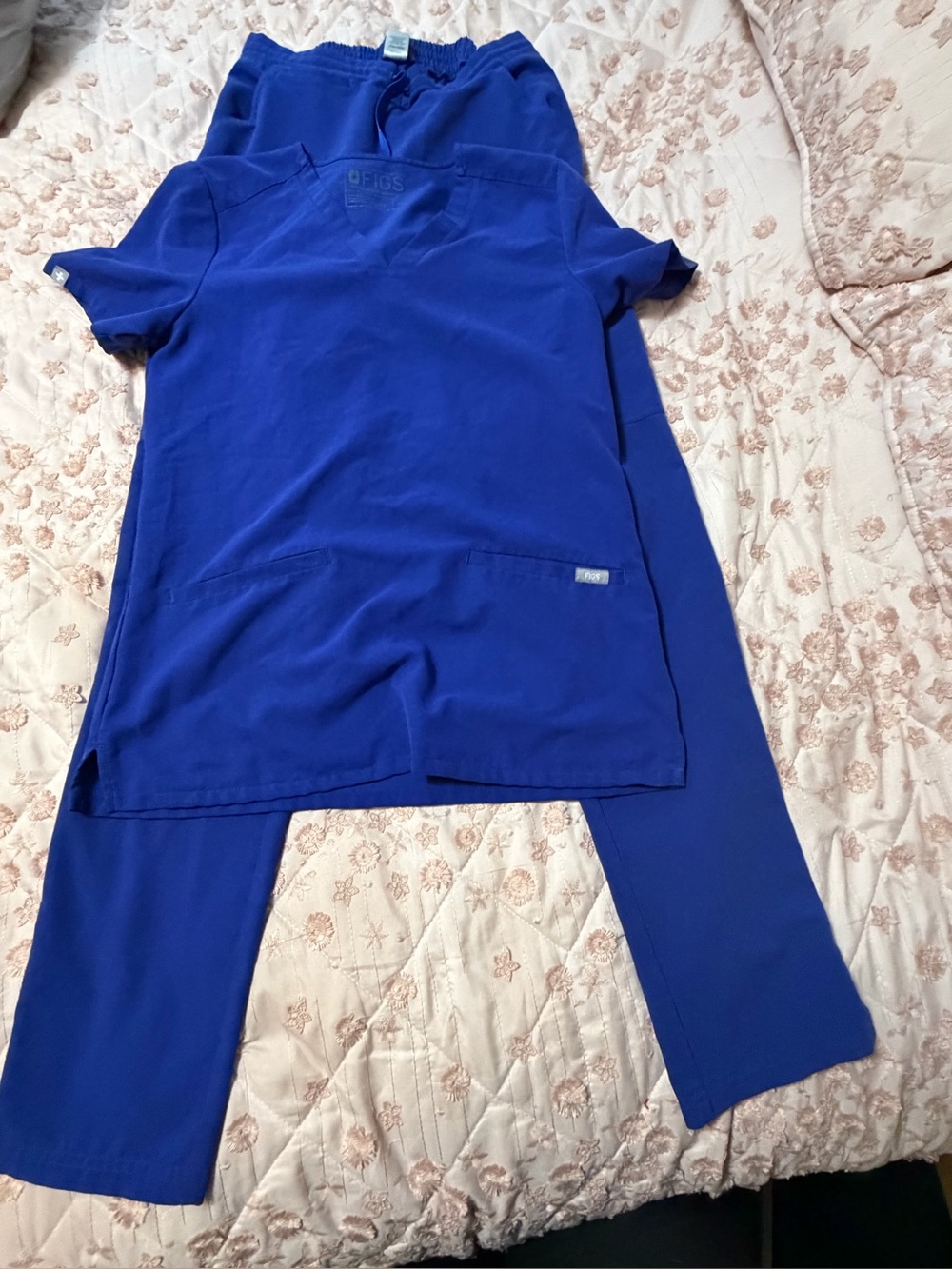 Figs technical collection Royal Blue Scrub Set